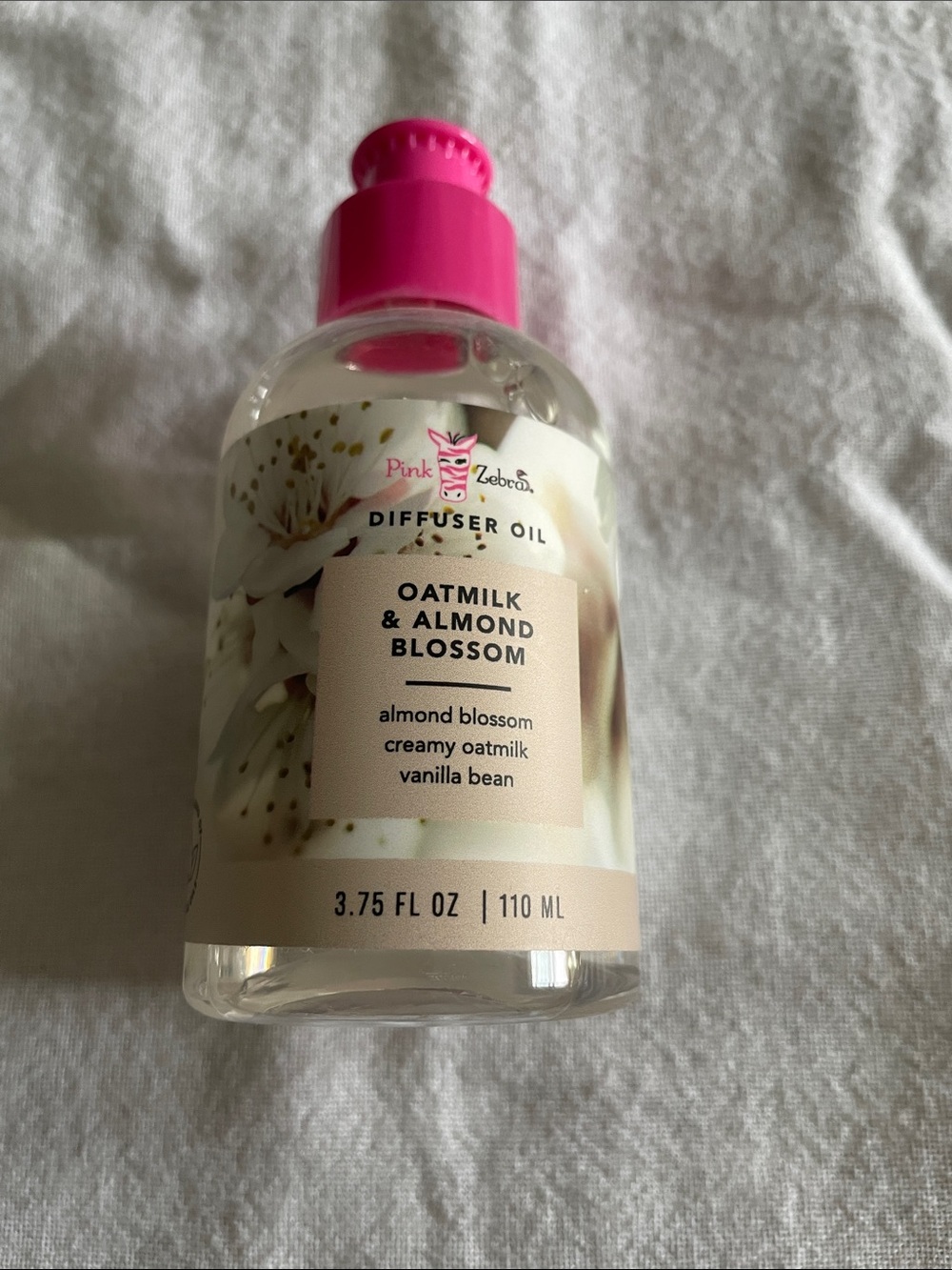 Pink Zebra Oatmilk & Almond Blossom Diffuser Oil